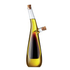 Branded Glass Oil and Vinegar Bottle Set without branding