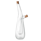 Branded Glass Oil and Vinegar Bottle Set
