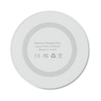 Branded Small Round Wireless Charger 15W without branding