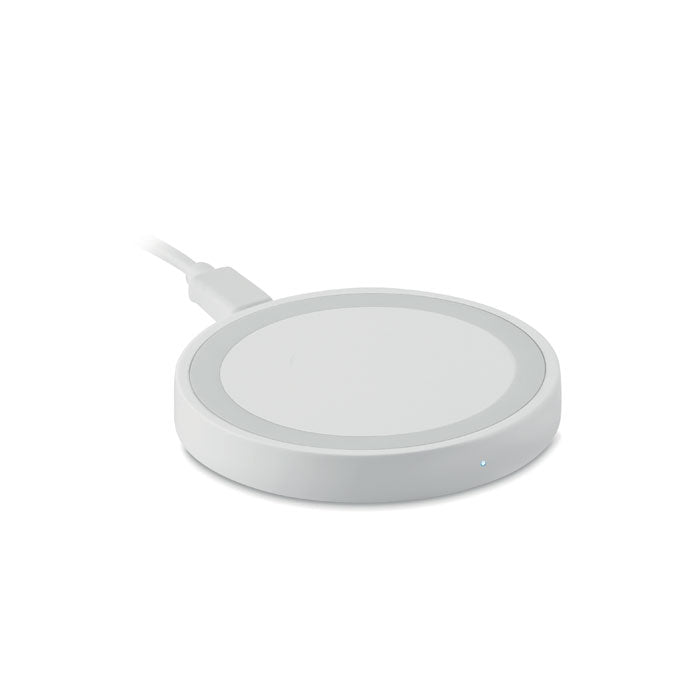 Branded Small Round Wireless Charger 15W