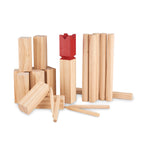 Branded Pinewood Outdoor Throwing Game without branding