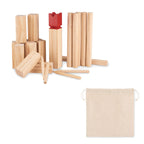 Branded Pinewood Outdoor Throwing Game without branding