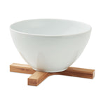Branded Bamboo Foldable Pot Stand without branding