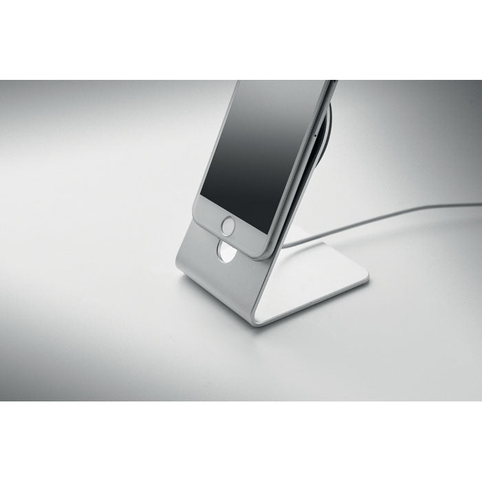 Branded Magnetic Aluminium Phone Stand Charger without branding