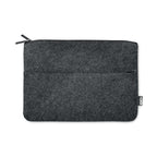 Branded RPET Felt Zipped Laptop Bag without branding