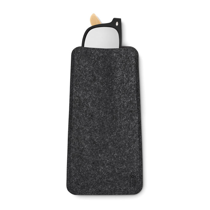Branded RPET Felt Glasses Case without branding