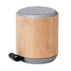 Branded Bamboo Cover Wireless Speaker