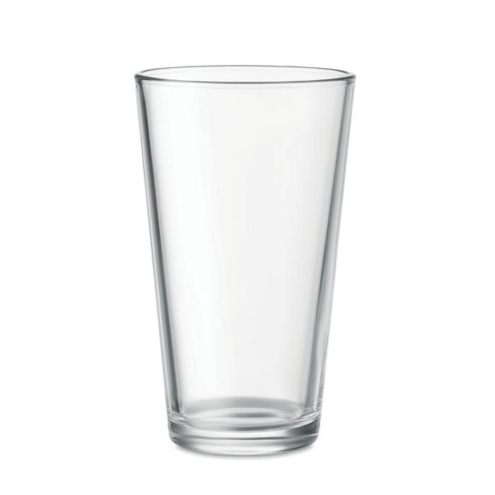 Branded conic glass