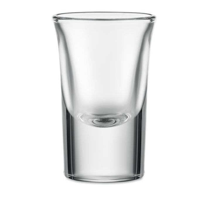Branded reusable shot glass
