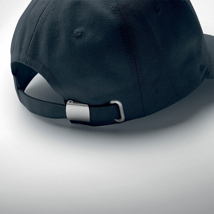 Branded Organic Cotton 5 Panel Cap 250gsm without branding