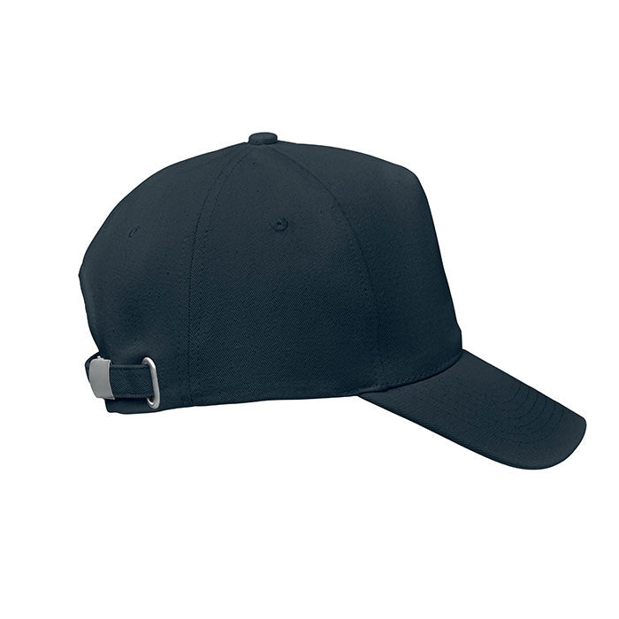 Branded Organic Cotton 5 Panel Cap 250gsm without branding