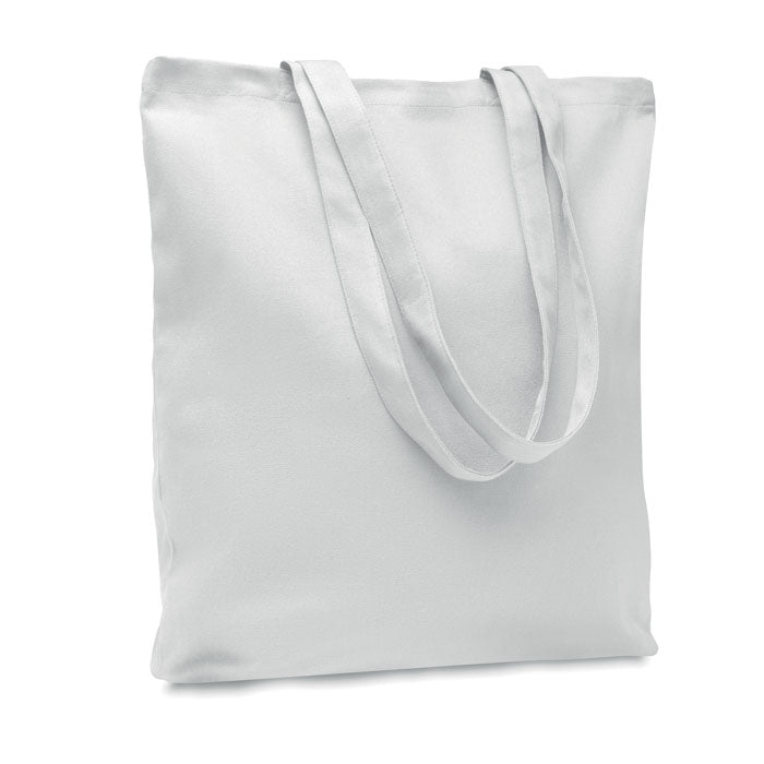 Branded Canvas Shopping Bag 270gsm in White