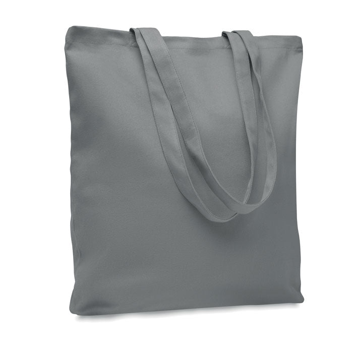 Branded Canvas Shopping Bag 270gsm in Grey