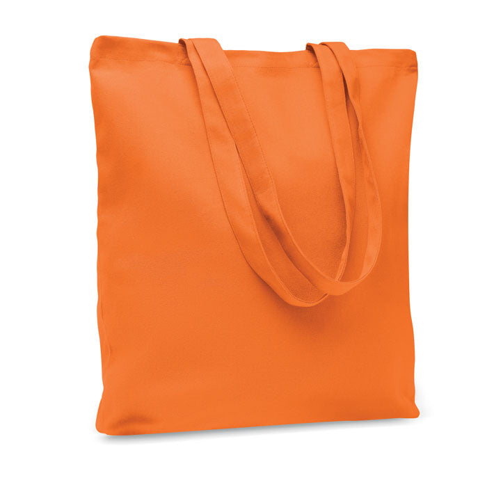 Branded Canvas Shopping Bag 270gsm in Orange