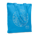 Branded Canvas Shopping Bag 270gsm in Blue