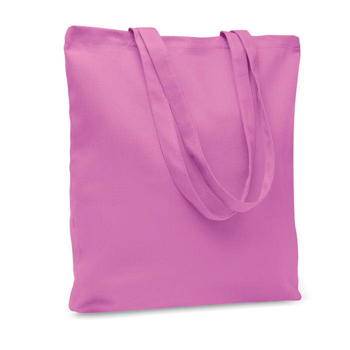 Branded Canvas Shopping Bag 270gsm in Purple