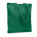 Branded Canvas Shopping Bag 270gsm in Green