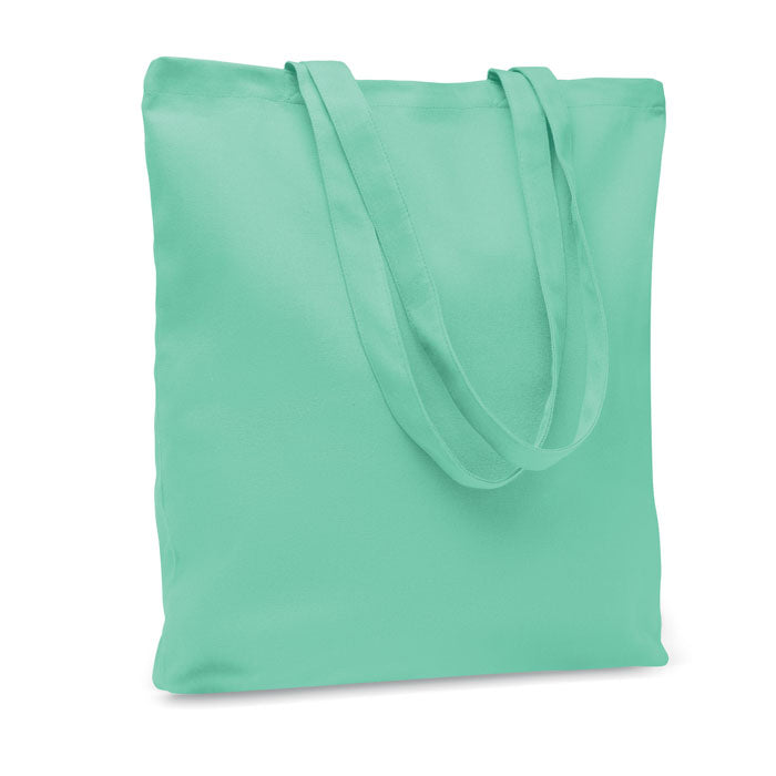 Branded Canvas Shopping Bag 270gsm in Green
