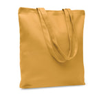 Branded Canvas Shopping Bag 270gsm in Orange