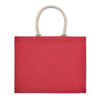Coloured Jute Tote Bag without branding