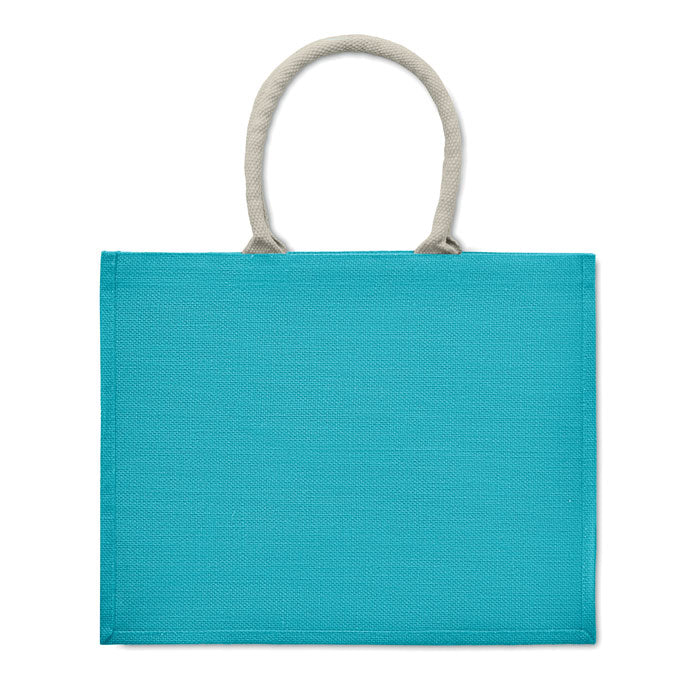 Coloured Jute Tote Bag without branding