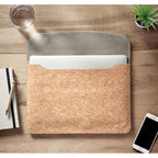 Cork Laptop Bag in use