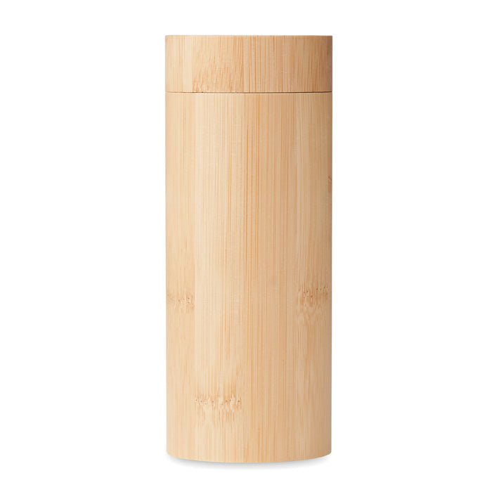 Bamboo Sunglasses and Case without branding