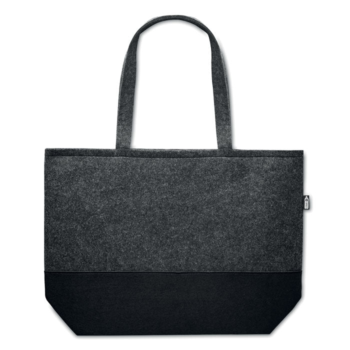 Branded RPET Felt Shopping Bag 55 x 15 x 39cm without branding