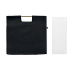 Organic Canvas Bag with Bamboo Handles without branding