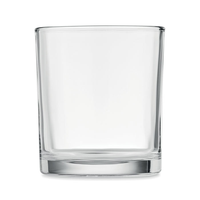 Branded Reusable Short Drink Glass without branding