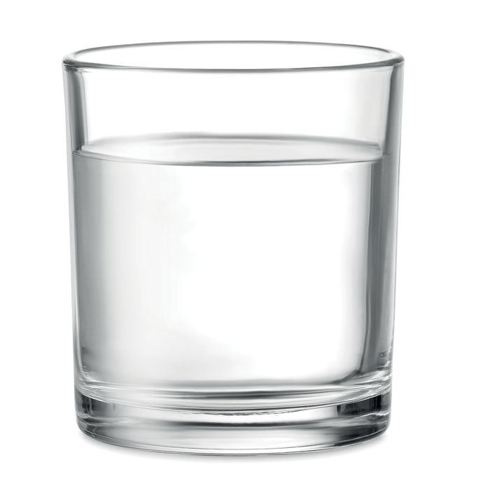 Branded Reusable Short Drink Glass without branding