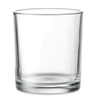 Branded reusable short drink glass