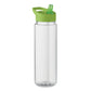 RPET Plastic Water Bottle with Straw