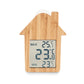 House Shaped BambooThermometer
