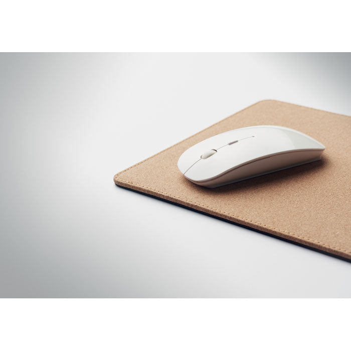 Cork Mouse Pad with Wireless Charger