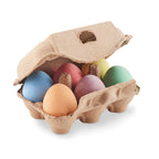 Branded Chalk Eggs in Box without branding