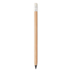 Branded bamboo inkless pen with eraser