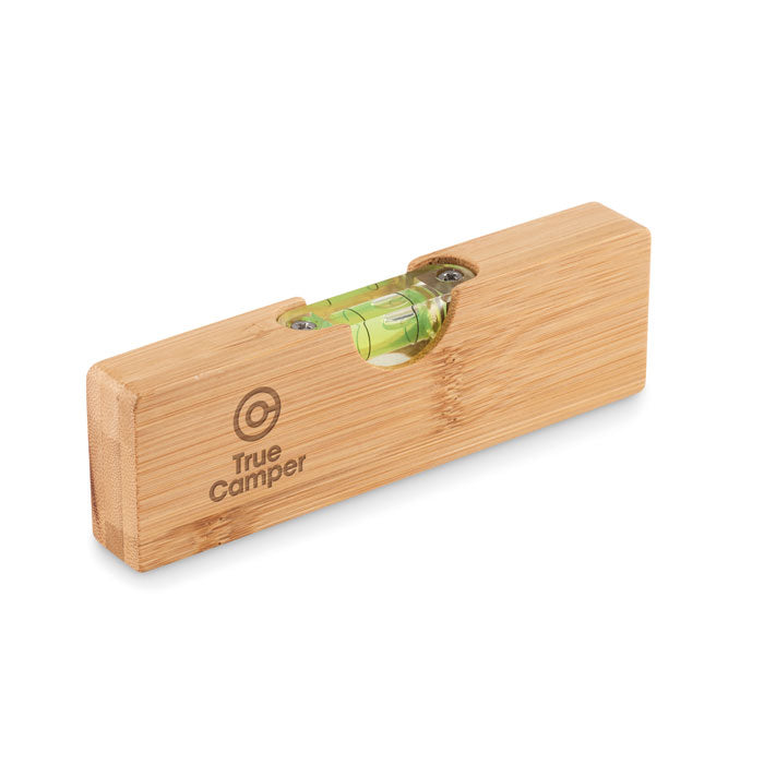 Branded Bamboo Spirit Level with Bottle Opener