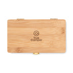 Branded 21 Piece Tool Set in Bamboo Case