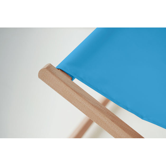 Branded Wooden Deck Chair without branding
