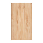 Solar Panel Power Bank with Bamboo Casing