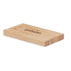 Solar Panel Power Bank with Bamboo Casing