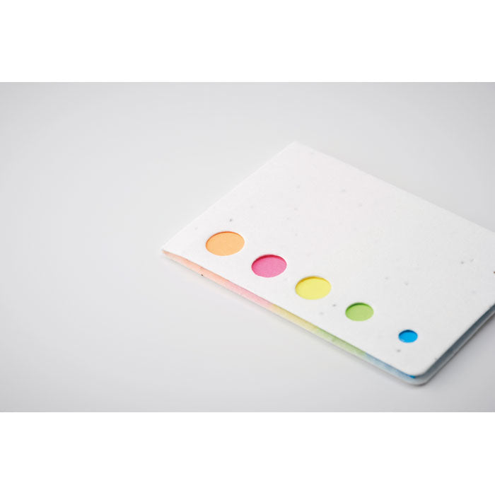 Branded Seed Paper Page Markers Pad without branding