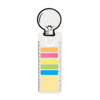 Branded Lightbulb Seed Paper Bookmark with Memo Pad without branding