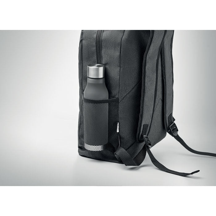 Branded 600D RPET 2 Tone Backpack without branding