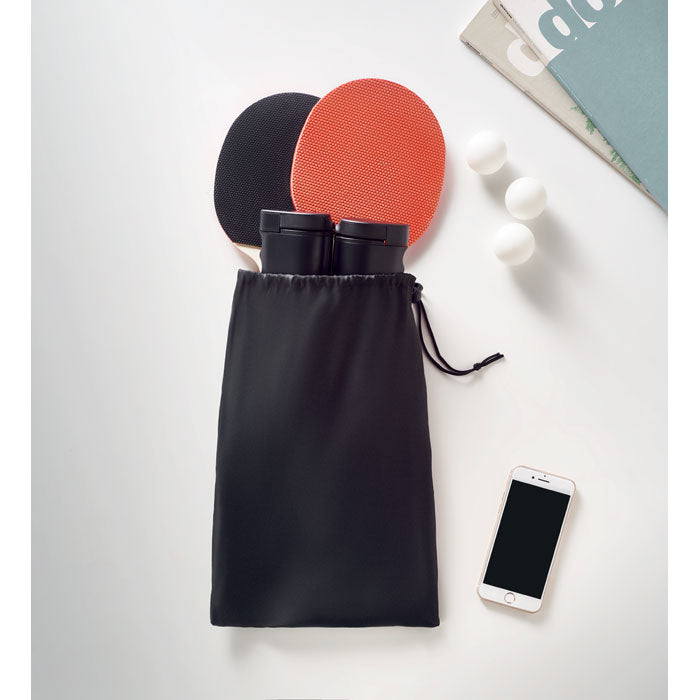 Branded Roll Net Table Tennis Set in use