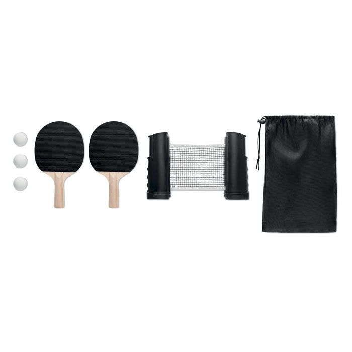 Branded Roll Net Table Tennis Set without branding