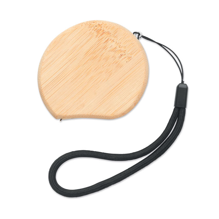 Branded 2m Bamboo Measuring Tape without branding