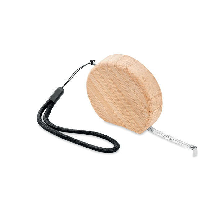 Branded 2m Bamboo Measuring Tape
