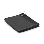 Branded RPET Golf Towel with Hook Clip without branding